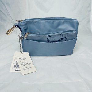 Women's Wallet Pouch - A New Day - Black Floral